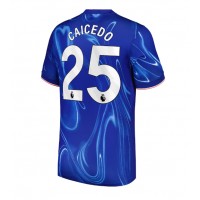 Echipament fotbal Chelsea Moises Caicedo #25 Tricou Acasa 2024-25 maneca scurta